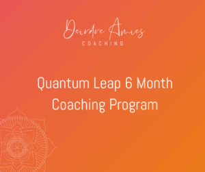 Quantum Leap 6 month coaching program